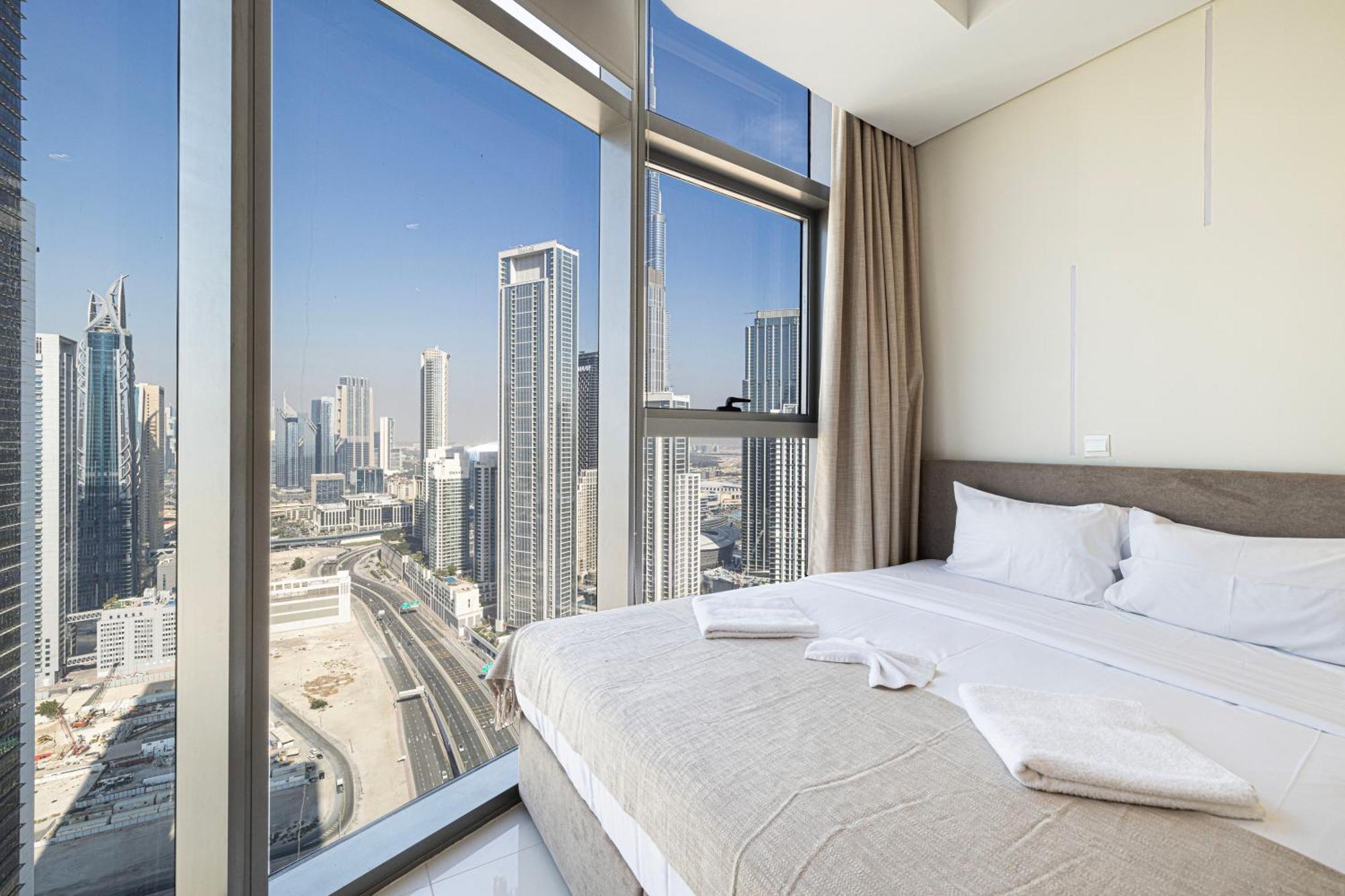 Highest Infinity Pool In Downtown Dubai Apartman Kültér fotó