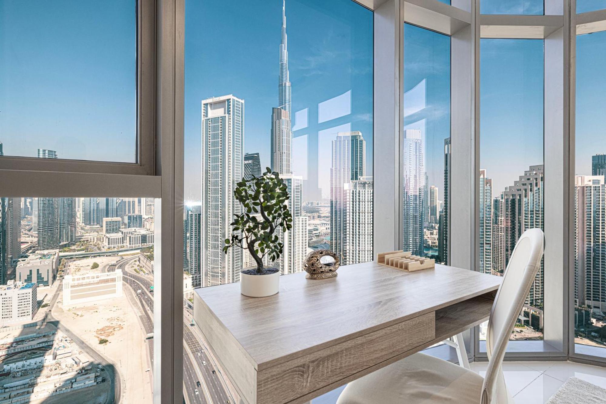 Highest Infinity Pool In Downtown Dubai Apartman Kültér fotó