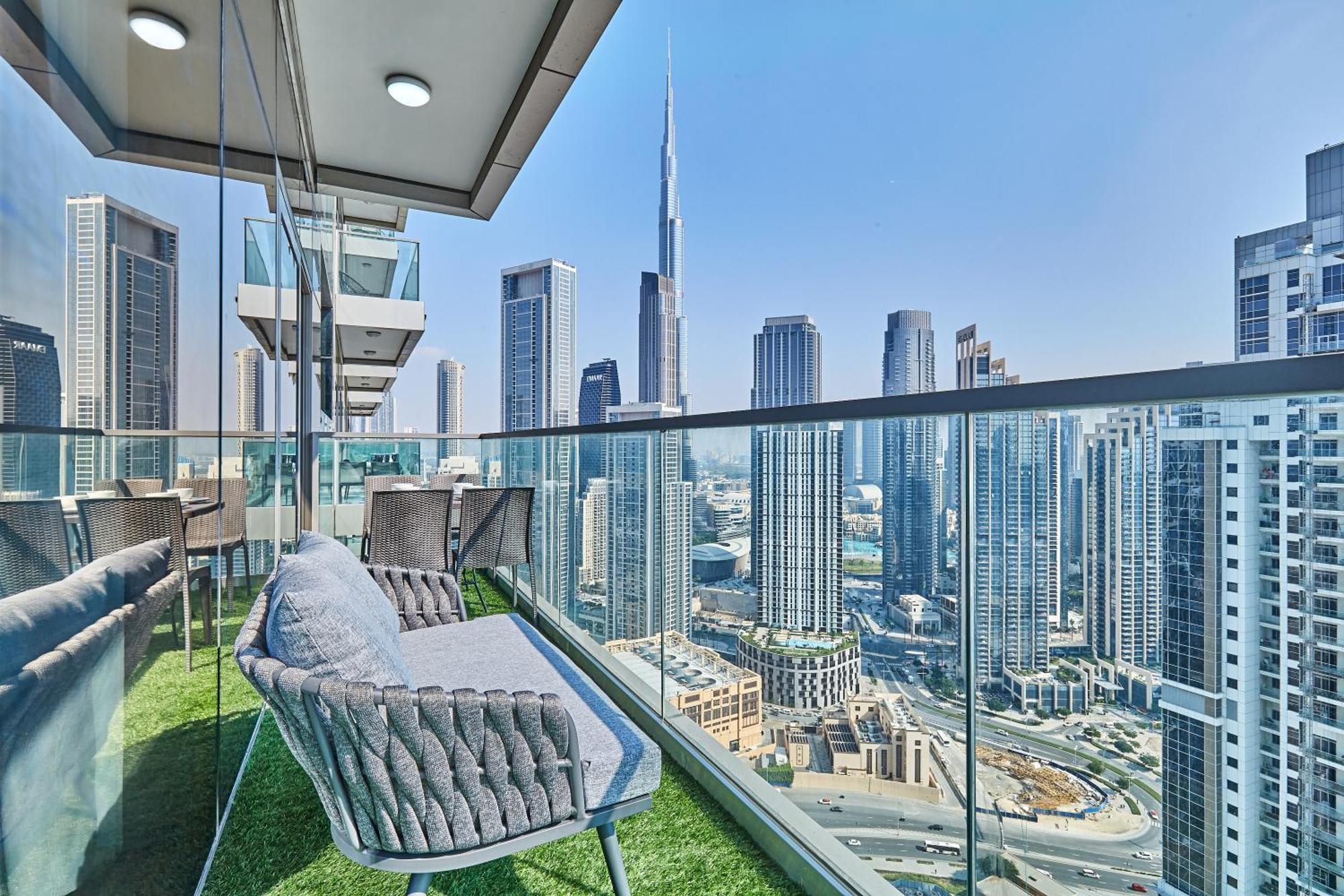 Highest Infinity Pool In Downtown Dubai Apartman Kültér fotó