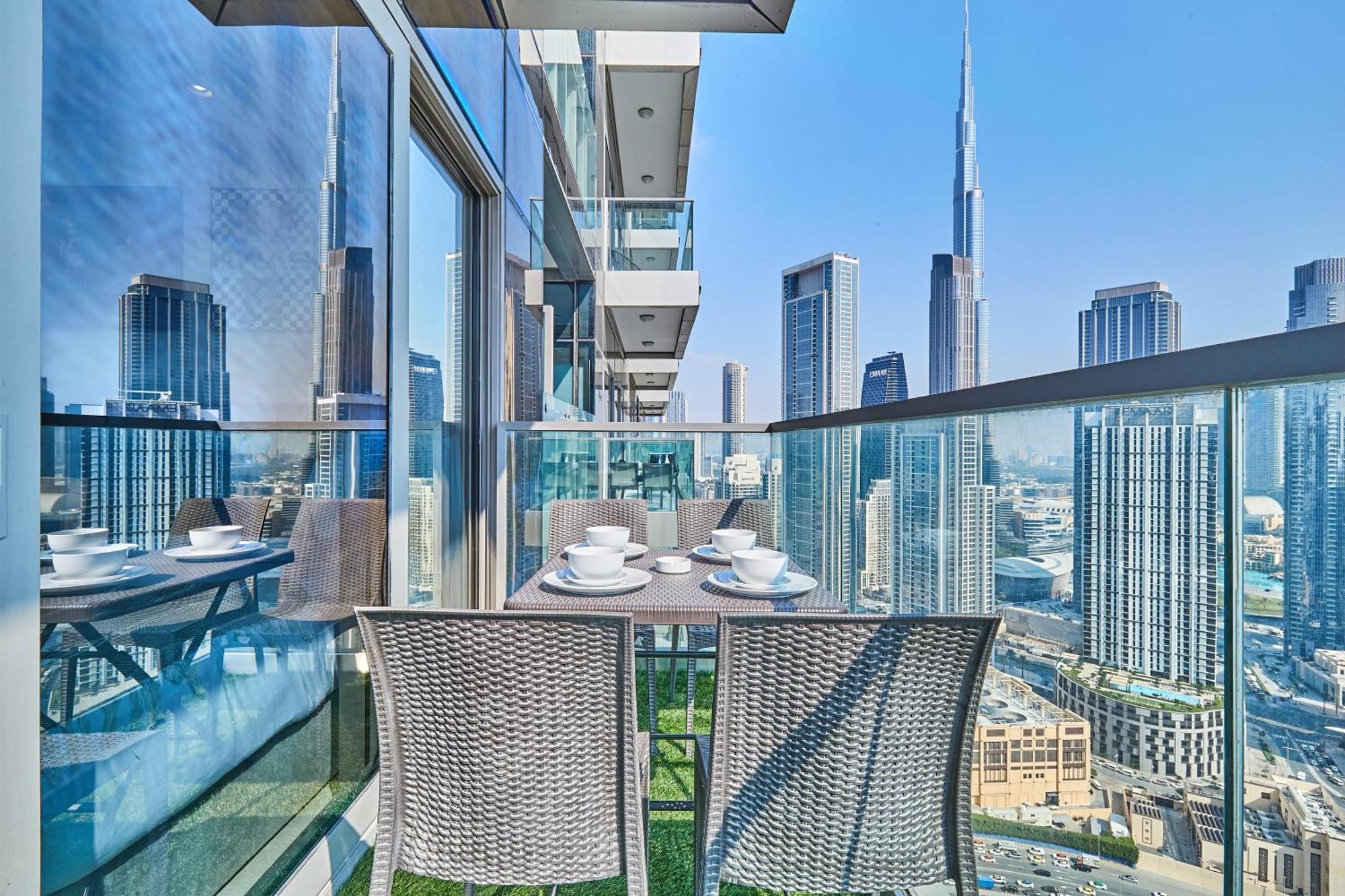 Highest Infinity Pool In Downtown Dubai Apartman Kültér fotó