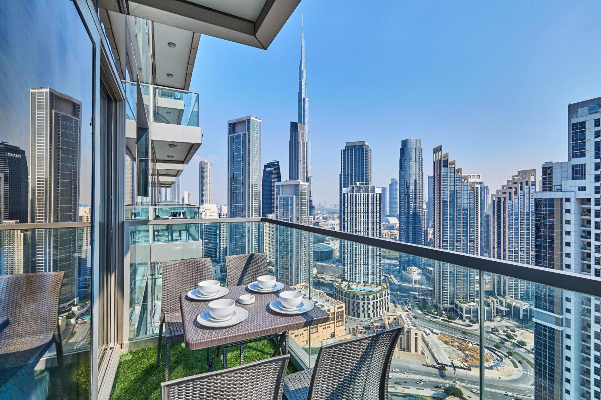 Highest Infinity Pool In Downtown Dubai Apartman Kültér fotó