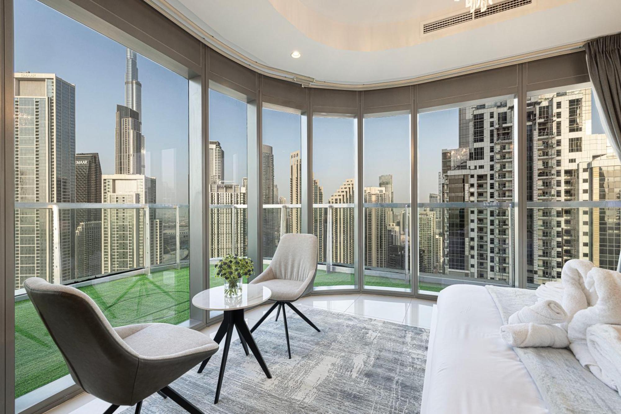 Highest Infinity Pool In Downtown Dubai Apartman Kültér fotó