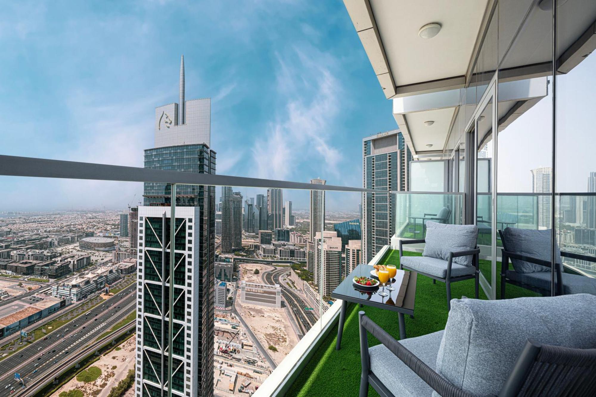 Highest Infinity Pool In Downtown Dubai Apartman Kültér fotó
