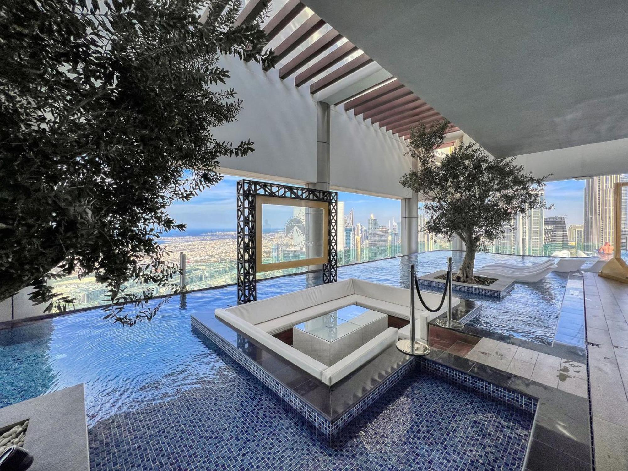 Highest Infinity Pool In Downtown Dubai Apartman Kültér fotó
