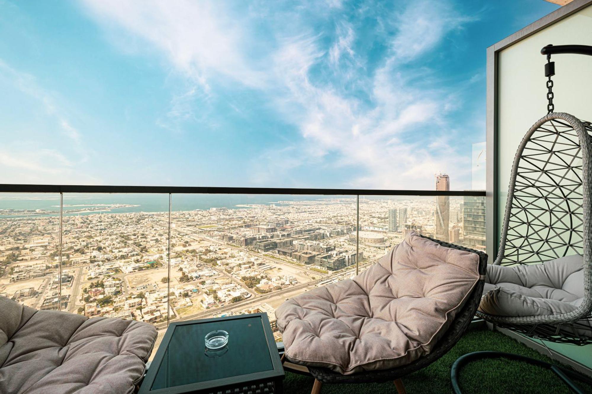 Highest Infinity Pool In Downtown Dubai Apartman Szoba fotó