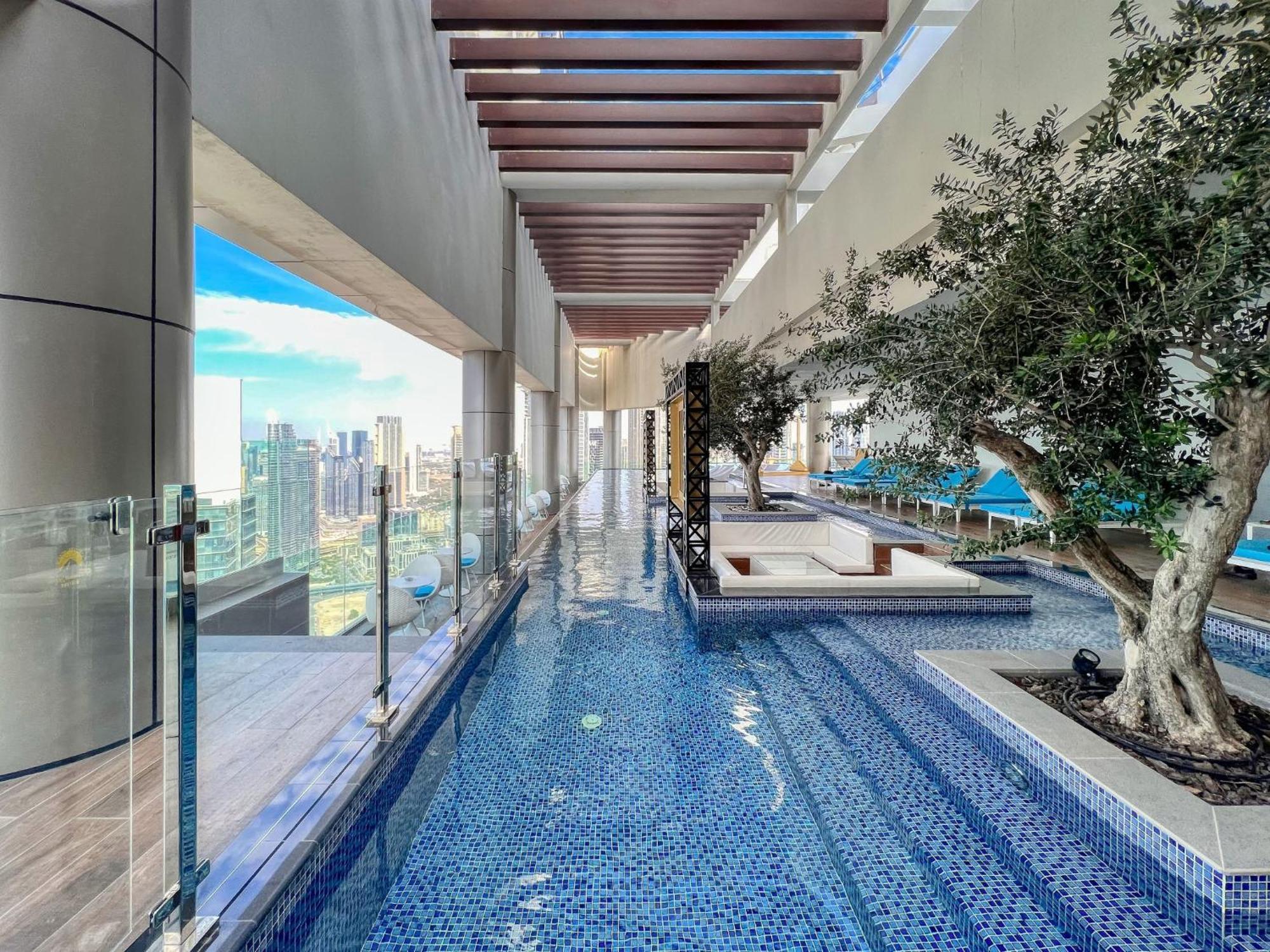 Highest Infinity Pool In Downtown Dubai Apartman Kültér fotó